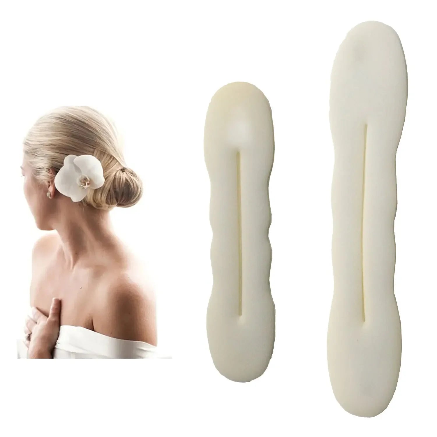Hot Selling Cross-Border Hair Styling Tool Set Sponge Strip Bun Hair Accessories Donut Hair Ties Braiding Tools for Black Hair